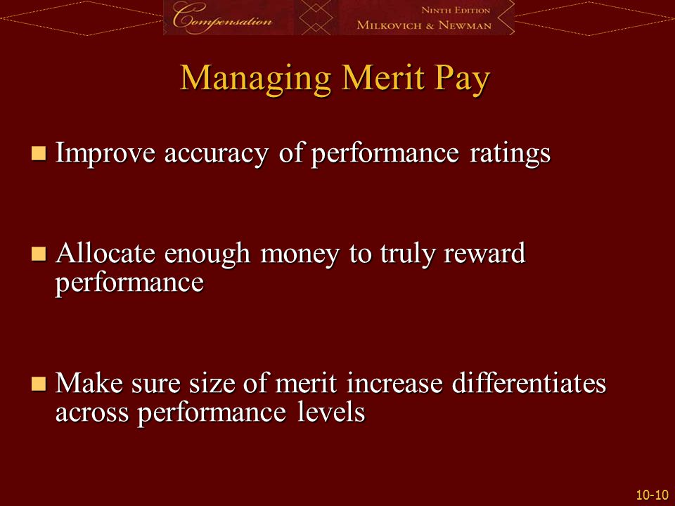 What Is the Difference Between Merit Pay Incentives & Pay for Performance?